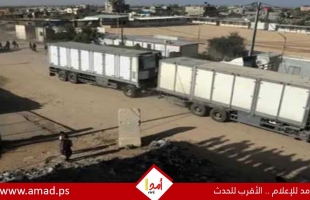 للمرة الأولى..8 شاحنات مساعدات غذاء دخلت غزة من ميناء أسدود