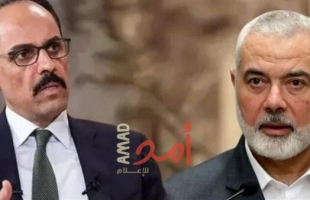 رئيس المخابرات التركية كالين يبحث مع هنية صفقة التبادل