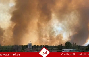 اندلاع حرائق في الجولان جراء مسيرات وصواريخ من لبنان