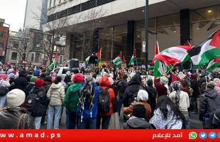 آلاف الطلبة في الكيبيك يتظاهرون تأييدا لفلسطين وطالبوا سحب استثمارات الجامعات من إسرائيل- فيديو