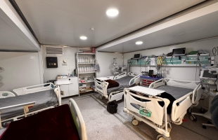 الهلال الأحمر الفلسطيني يفتتح مستشفى المواصي الميداني في غزة