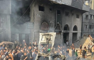 جيش الاحتلال يغتال قيادي بالقسام وأولاده في قصف سيارته بمدينة غزة- فيديو وصور