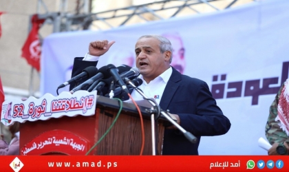 جيش العدو يقصف منزل نائب الامين العام للجبهة الشعبية جميل مزهر وسط قطاع غزة