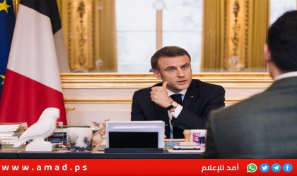 ماكرون: يقترح إنشاء تحالف دولي بتفويض أممي لتحقيق الاستقرار في غزة