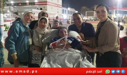 الزمالك يستقبل طفل فلسطيني بترت قدميه نتيجة قصف جيش الاحتلال